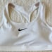 NIKE SWOOSH MEDIUM SUPPORT PADDED BRA DX6821-100 WHITE SIZE MEDIUM