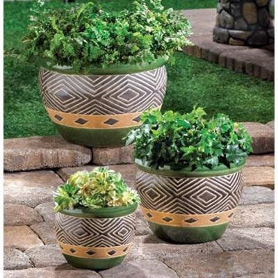 Planters, pots jade planters