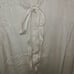 J. Crew Featherweight Satin Tie Neck Top in Antique White
