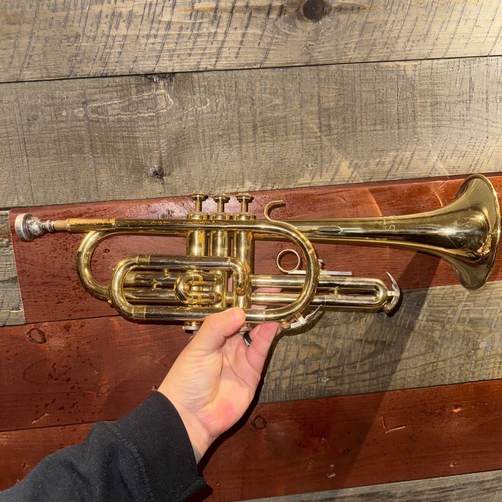 Revere Stradolin Trumpet-Vintage with case and mouthpiece