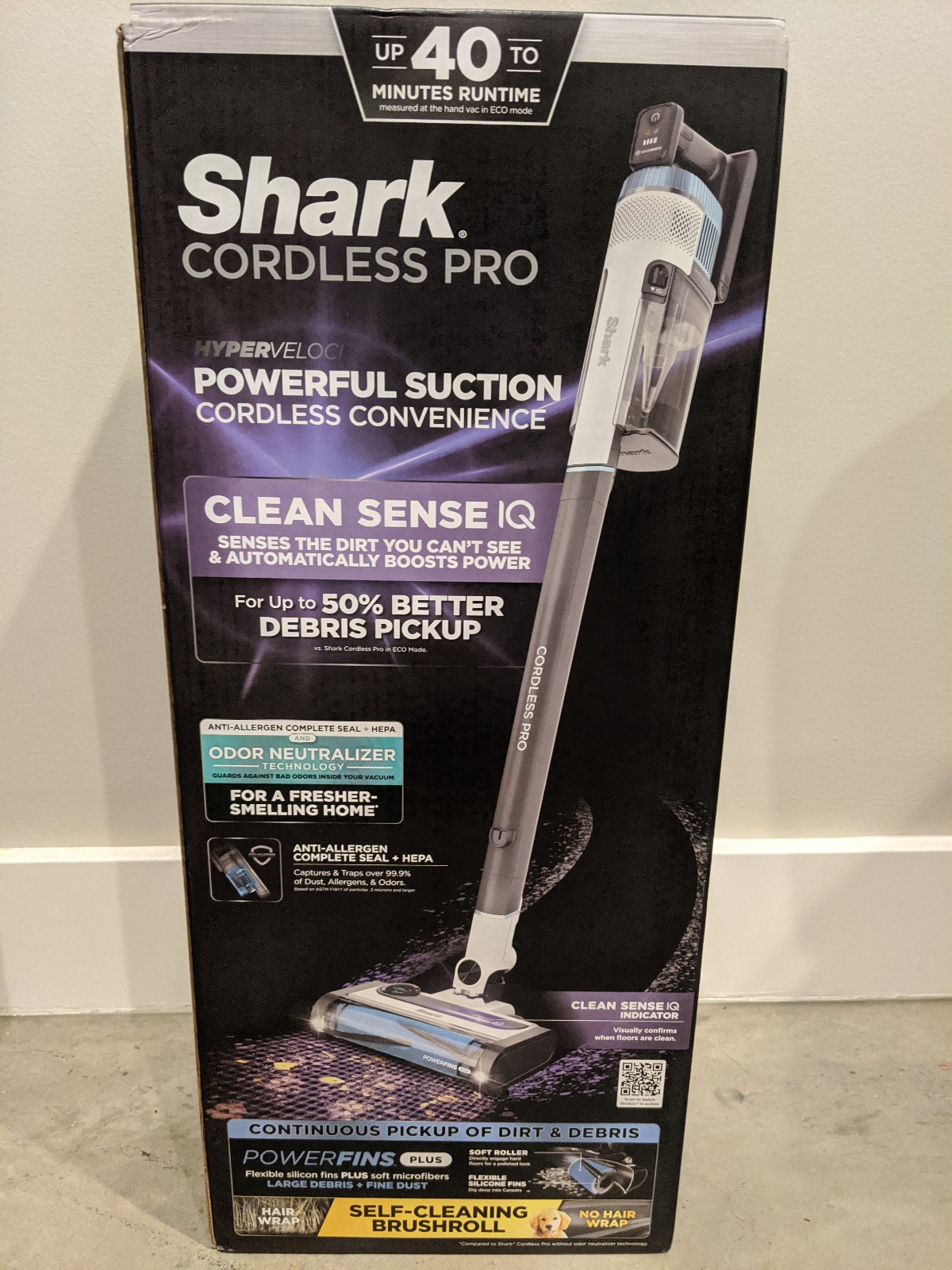 Shark® Cordless Pro with Clean Sense IQ Vacuum cleaner
