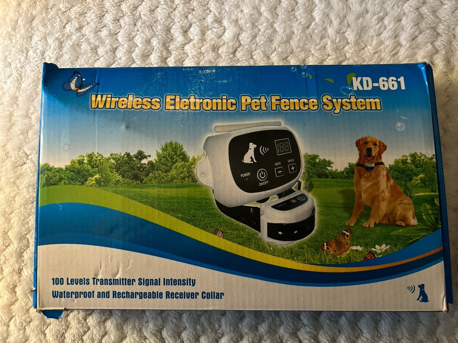 Wireless electronic pet fence system