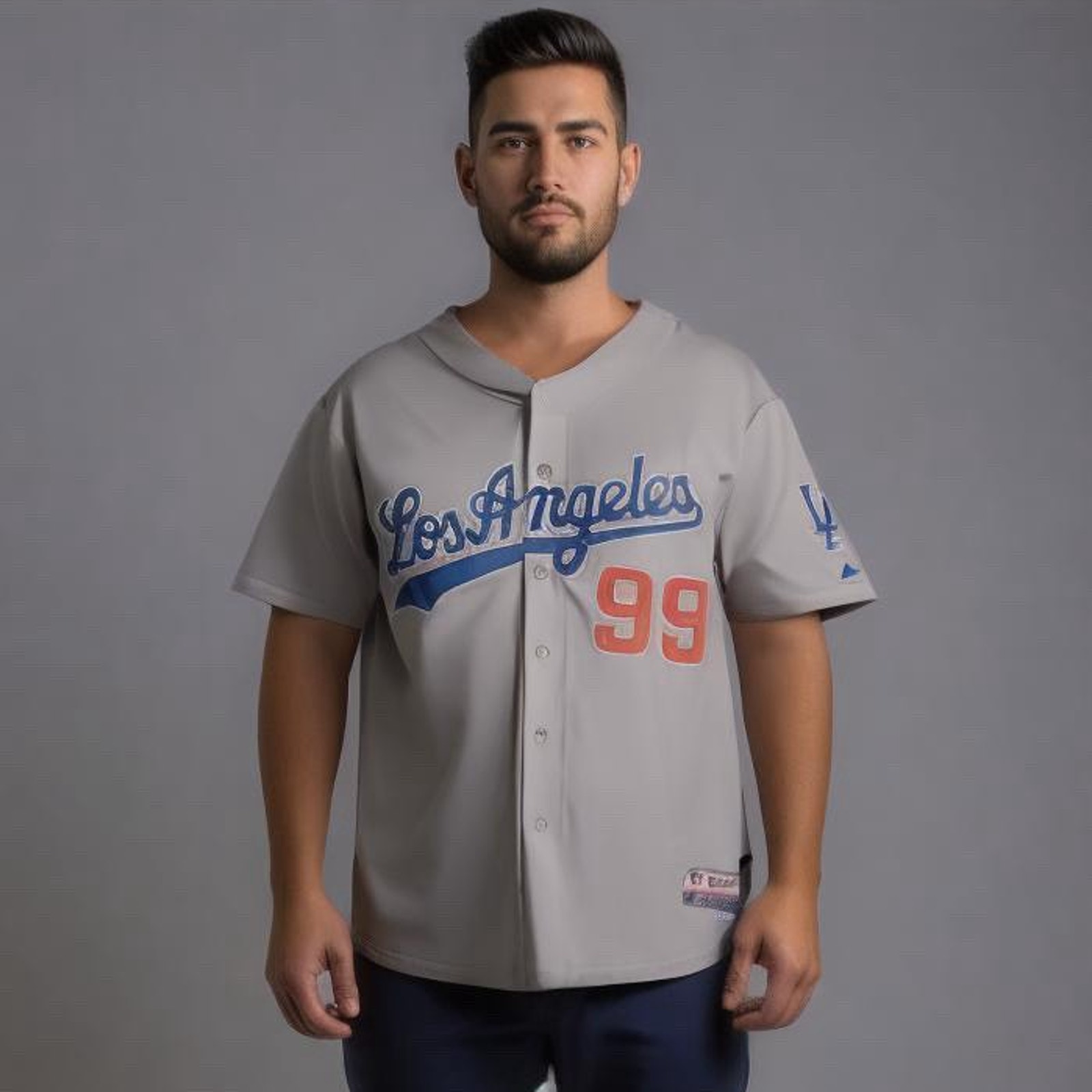 NWT Vintage Los Angeles Dodgers Sewn Manny Ramirez 99 Majestic Jersey Men Sz 50