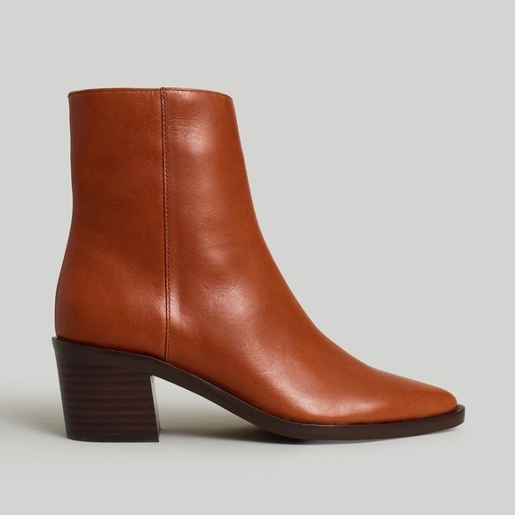 New! Madewell The Darcy Leather Ankle Boots
