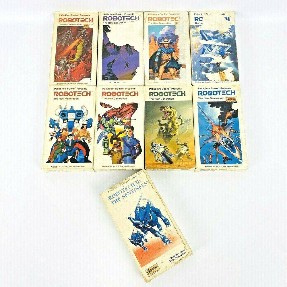 Robotech New Generation 1 2 3 4 5 6 7 8