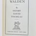 Walden - Ralph Waldo Emerson - alchemy metaphysical pagan esoteric occult