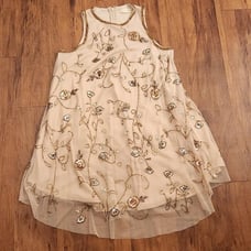 Altar'd State Beaded Floral Mini Dress