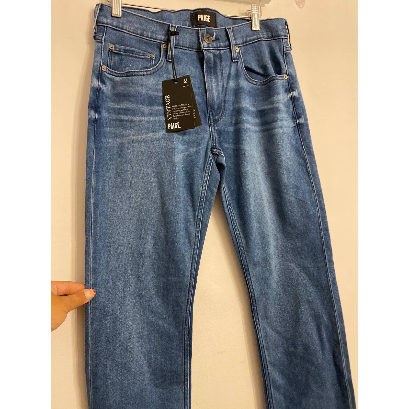 PAIGE Federal Slim Straight- Effortlessly cool Vintage inspired denim- Boxter*