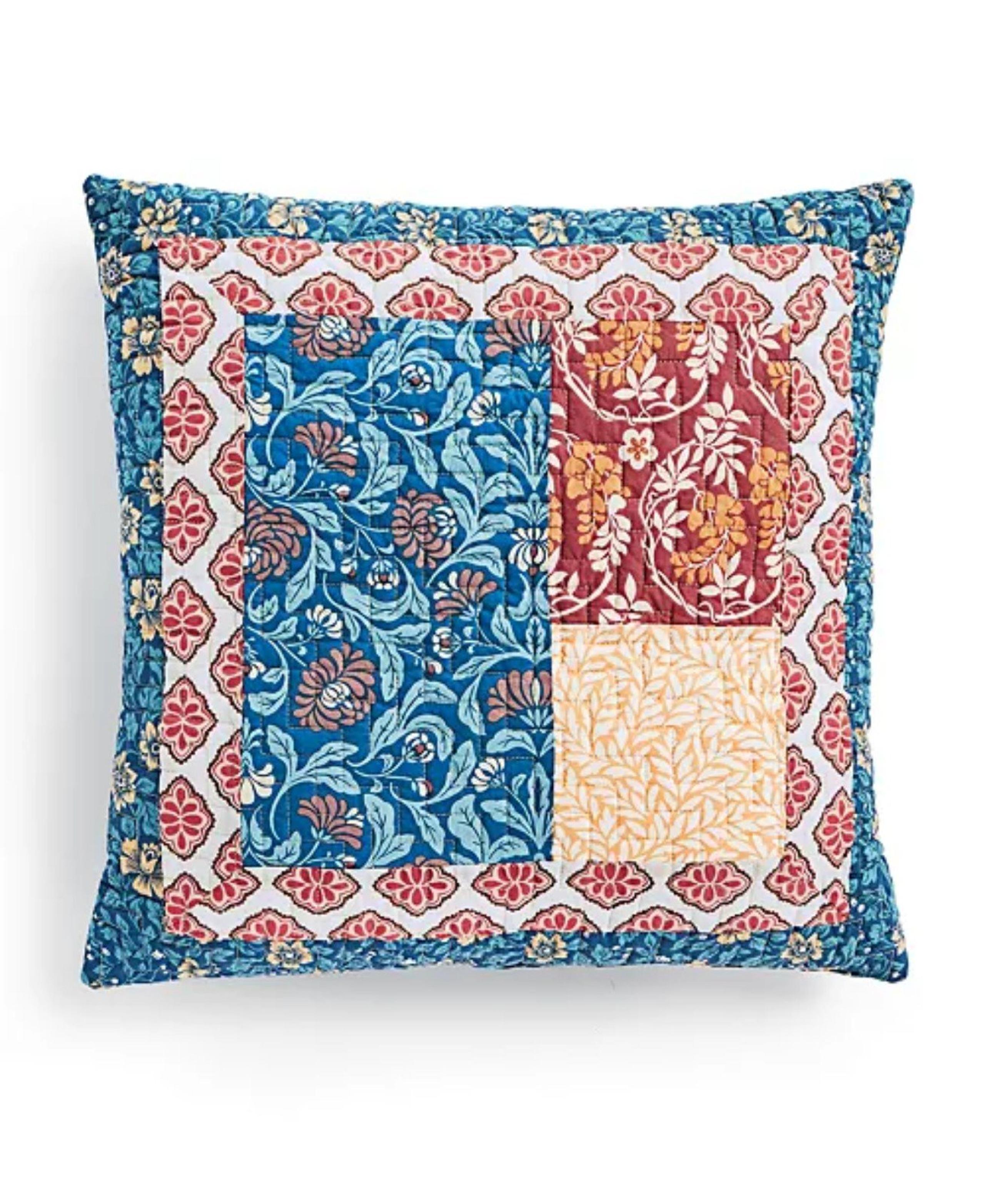 Martha Stewart Collection Tomorrow's Heirloom Decorative Pillow, 18" x 18", Crea