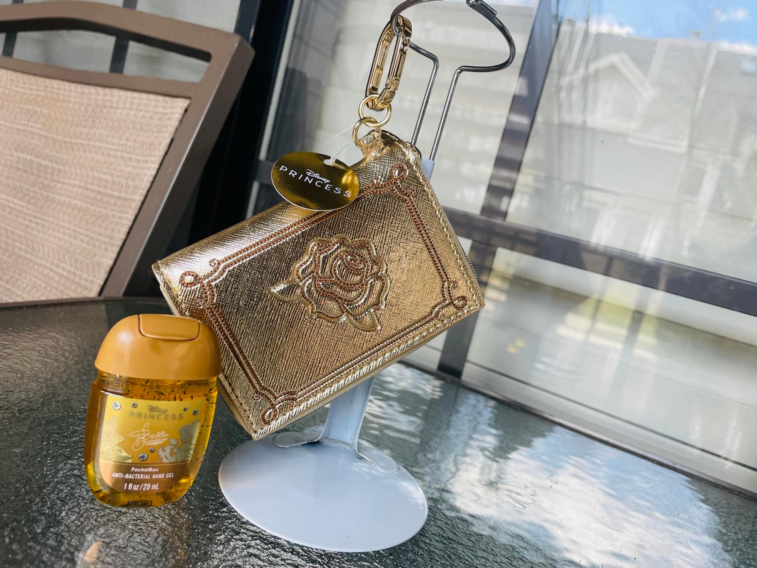 Bath & Body Works Disney Princess Belle Coin Purse & PocketBac Sanitizer