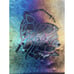 Handmade Iridescent Dichroic Fused Art Glass 8” Square Butterfly Plate Signed KA