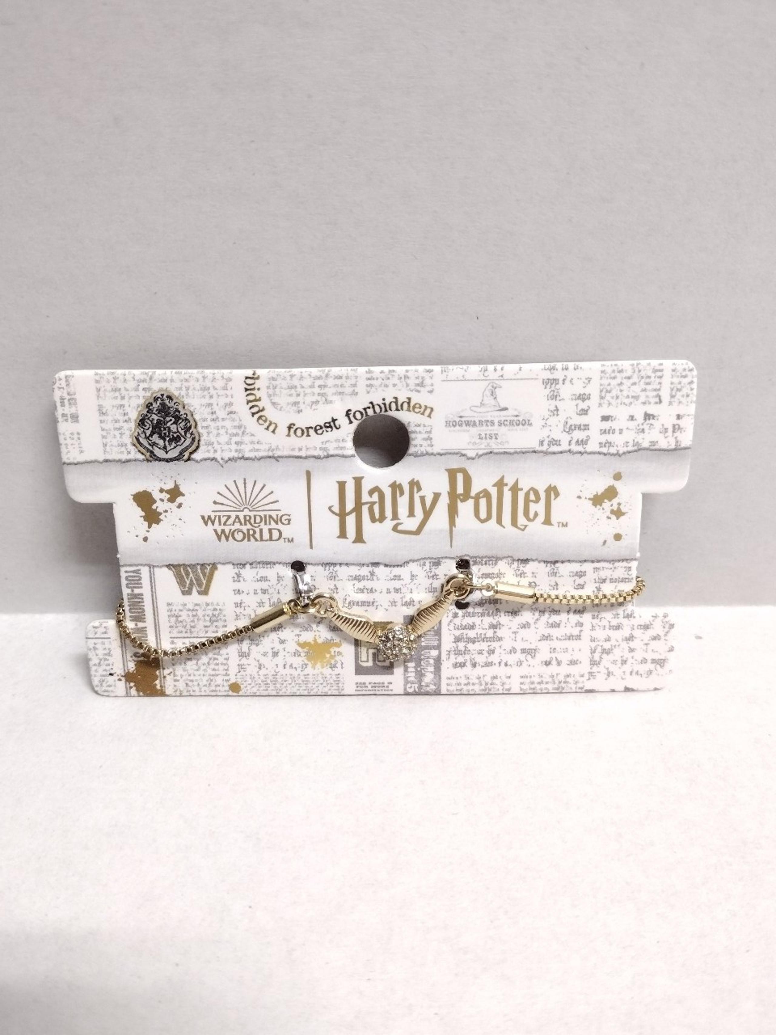 New Women's Harry Potter Golden Snitch Bracelet