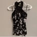 White House Black Market floral summer halter top - size small