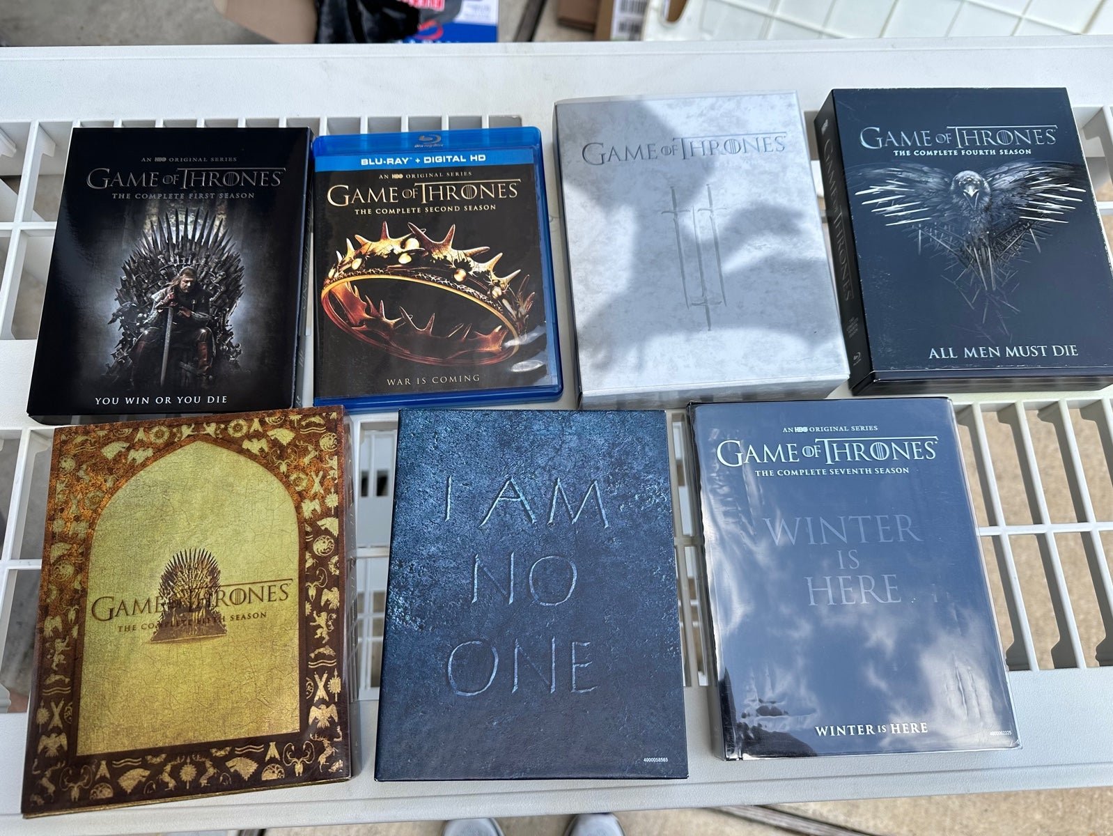 Game of Thrones seasons 1-7 Blu-ray
