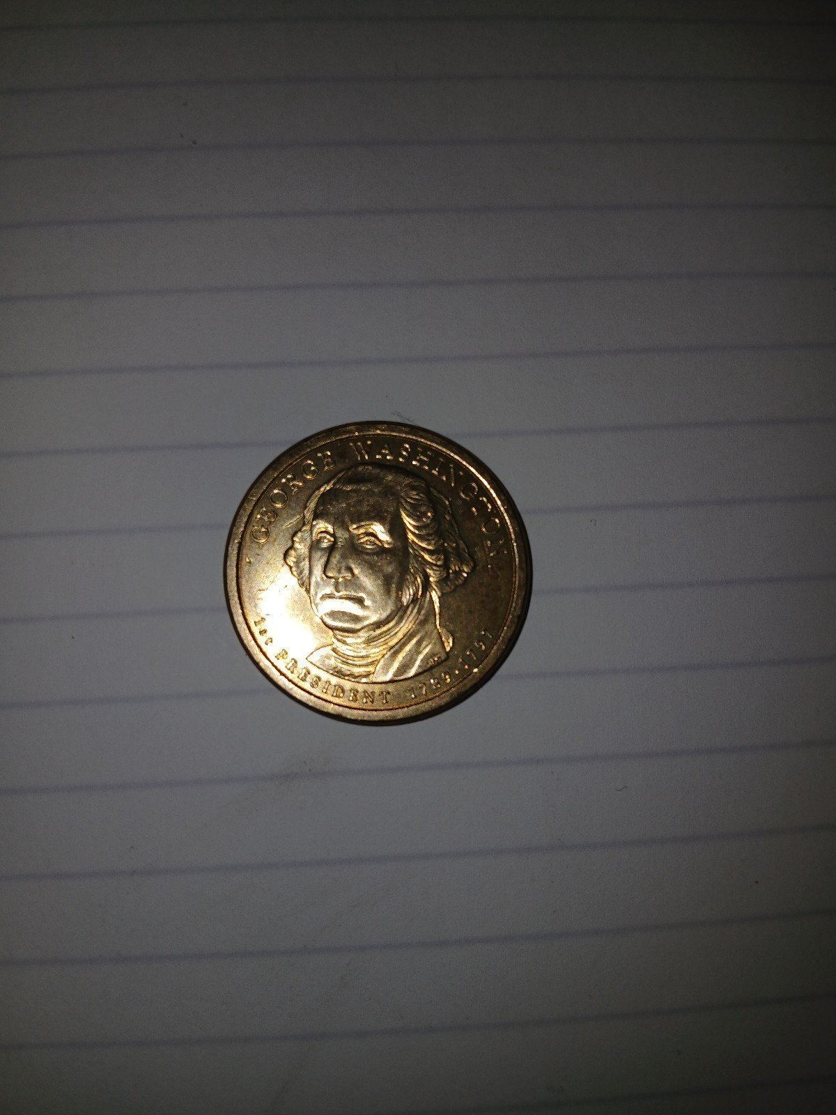 GEORGE WASHINGTON 1ST PRESIDENT (1789-1797) 2007