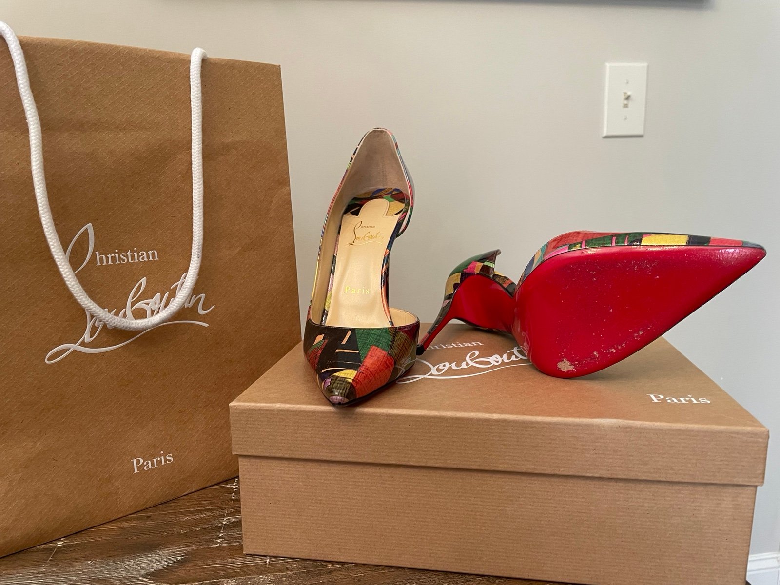 Christian Louboutin Multicolor Heel