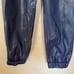 NEW Cami NYC Navy Dalton Vegan Leather Drawstring Jogger Pants Size XXS NWT