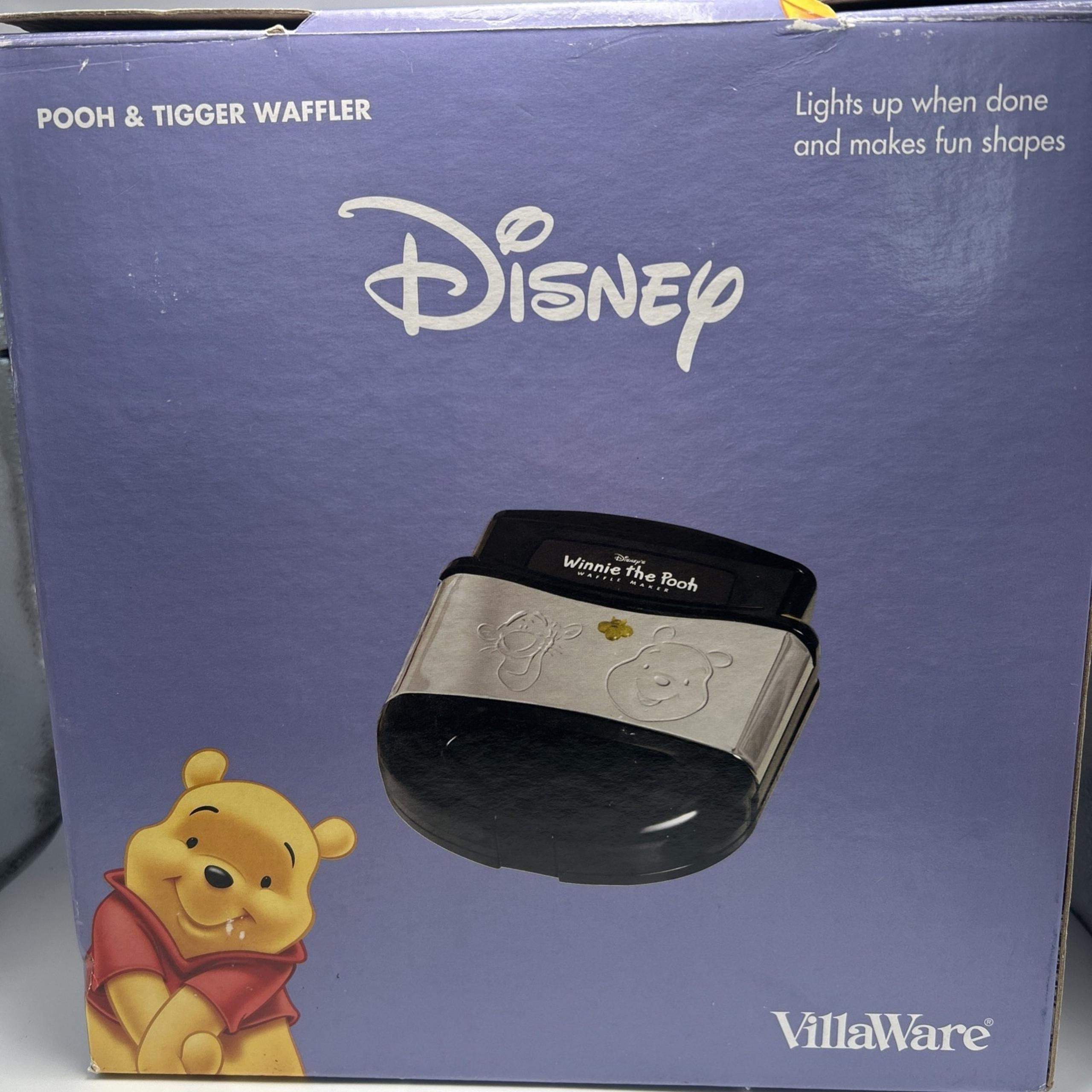 VillaWare C5555-15 Disney Winnie The Pooh and Tigger Waffler Waffle Maker