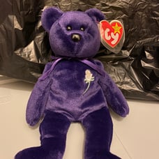 Ty Beanie Baby Princess Bear