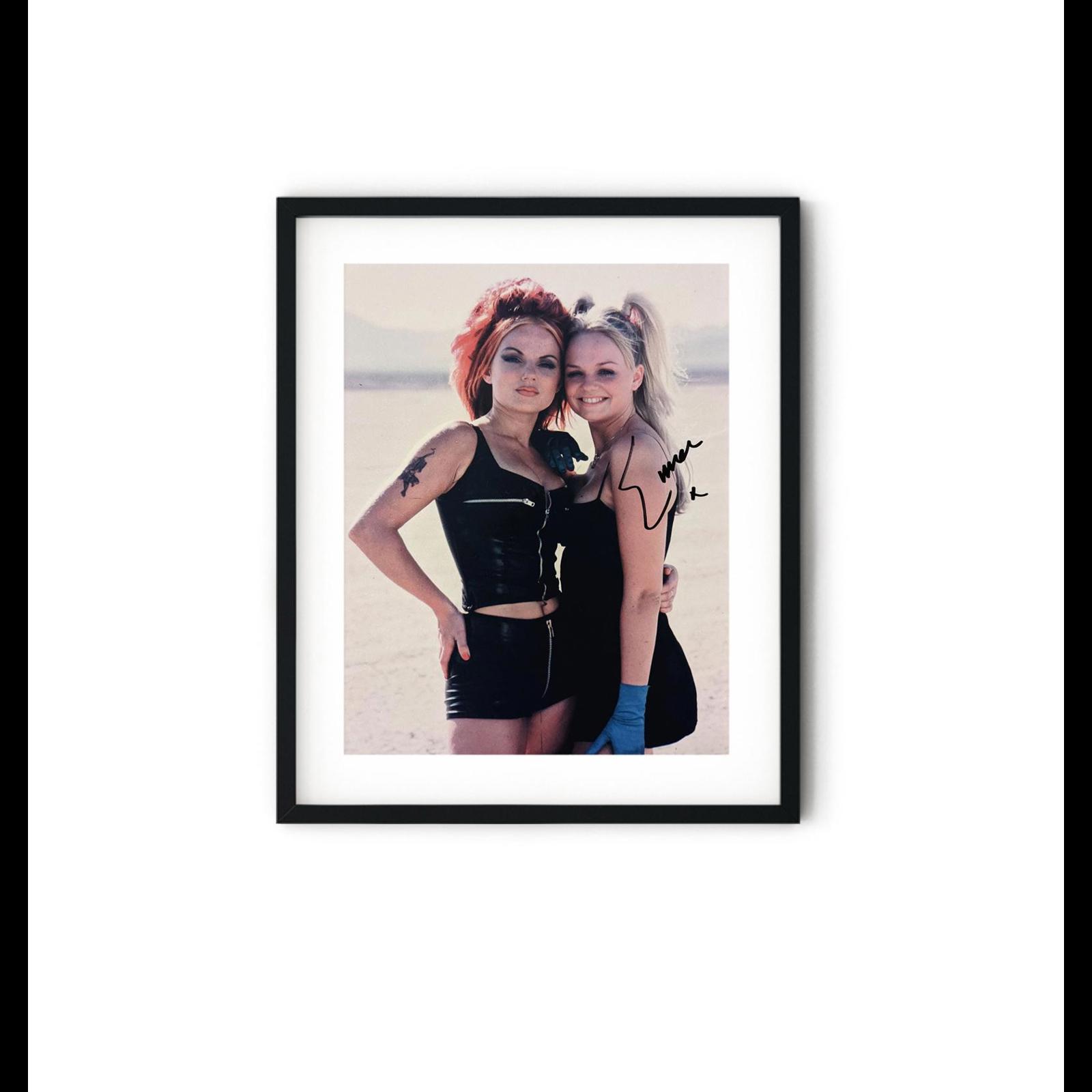 Baby Spice Emma Bunton Signed Photo Spice Girls Collectors Item