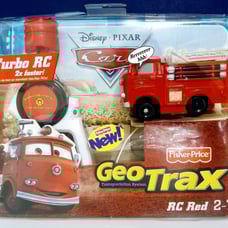 GeoTrax DISNEY PIXAR CARS RED RC NEW!