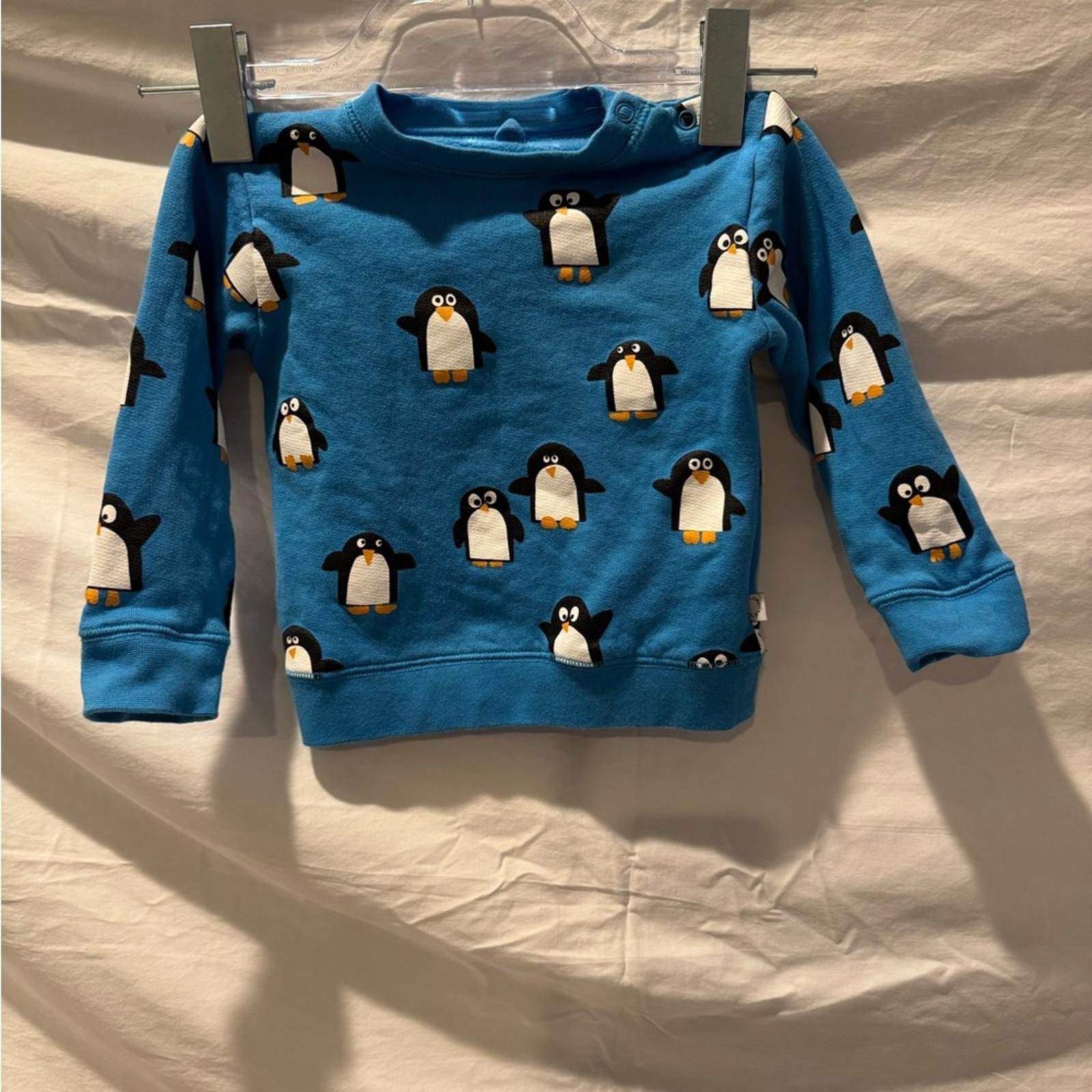 Blue Stella McCartney Penguin Kids Shirt