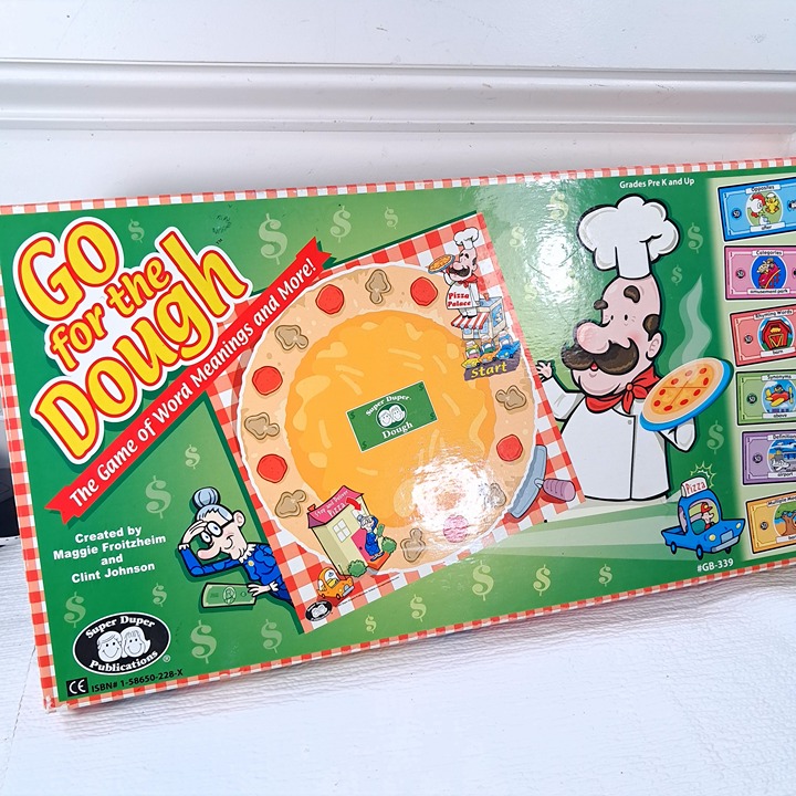 Go for The Dough Vocabulary Word Meaning Board Game by Super Duper Publications