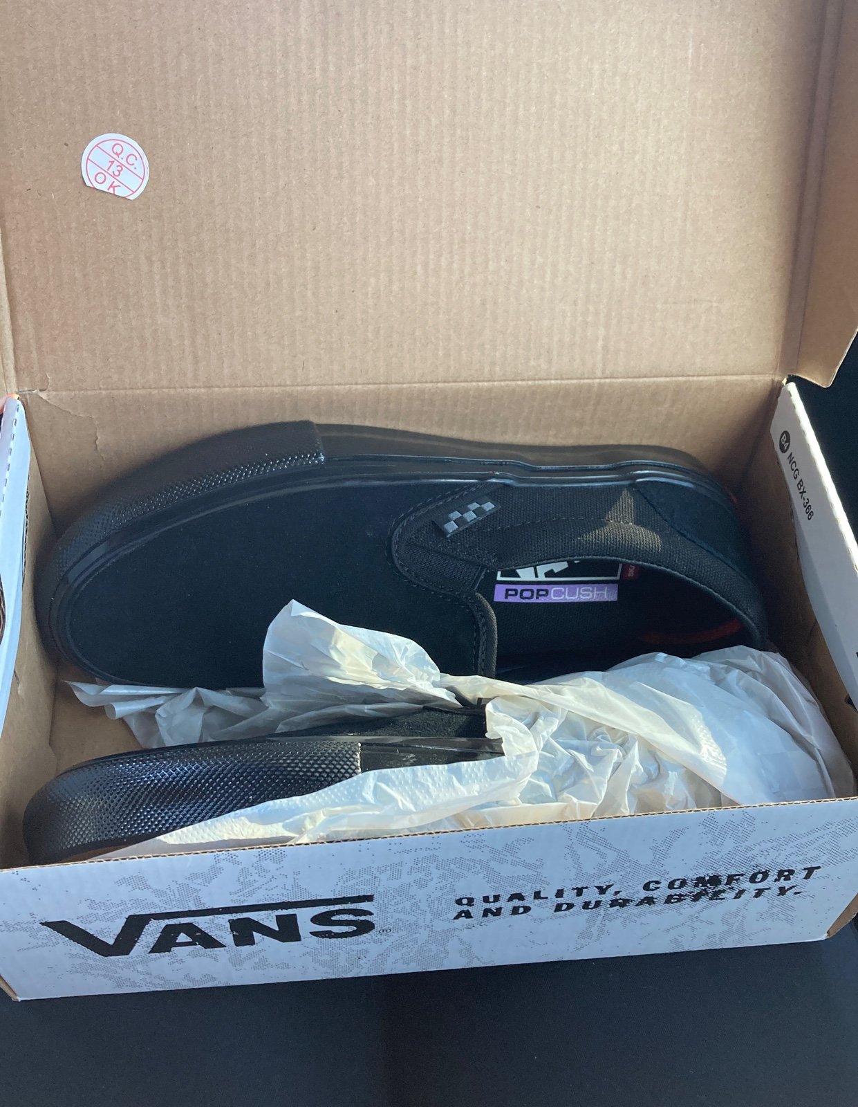 Vans Skate Slip-On Suede size 4.5