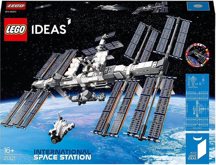 Lego Ideas International Space Station 21321 Toy Blocks,Universe, Girls & Boy