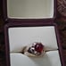 Handmade Agate Ring Sterling Silver 925 Shia Ring Aki.Size 9
