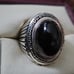 Handmade Agate Ring Sterling Silver 925 Shia Ring Aki.Size 9