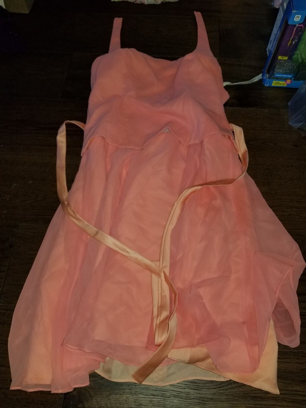 Forever Yours Coral Dress 77114 Size 14