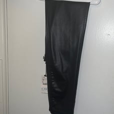 Zara leather pants