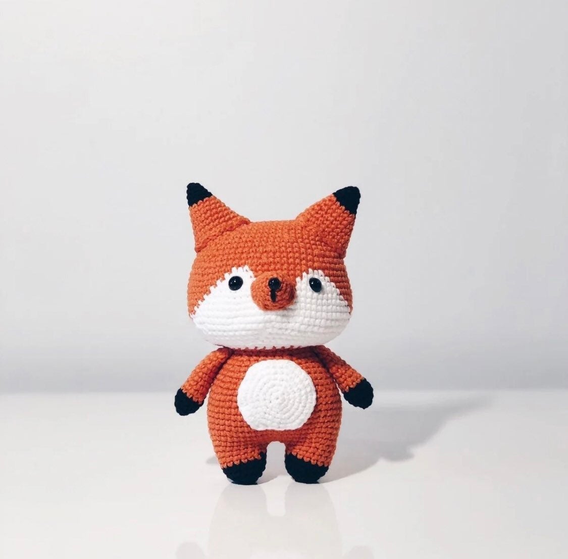 Amigurumi Doll - coral the fox