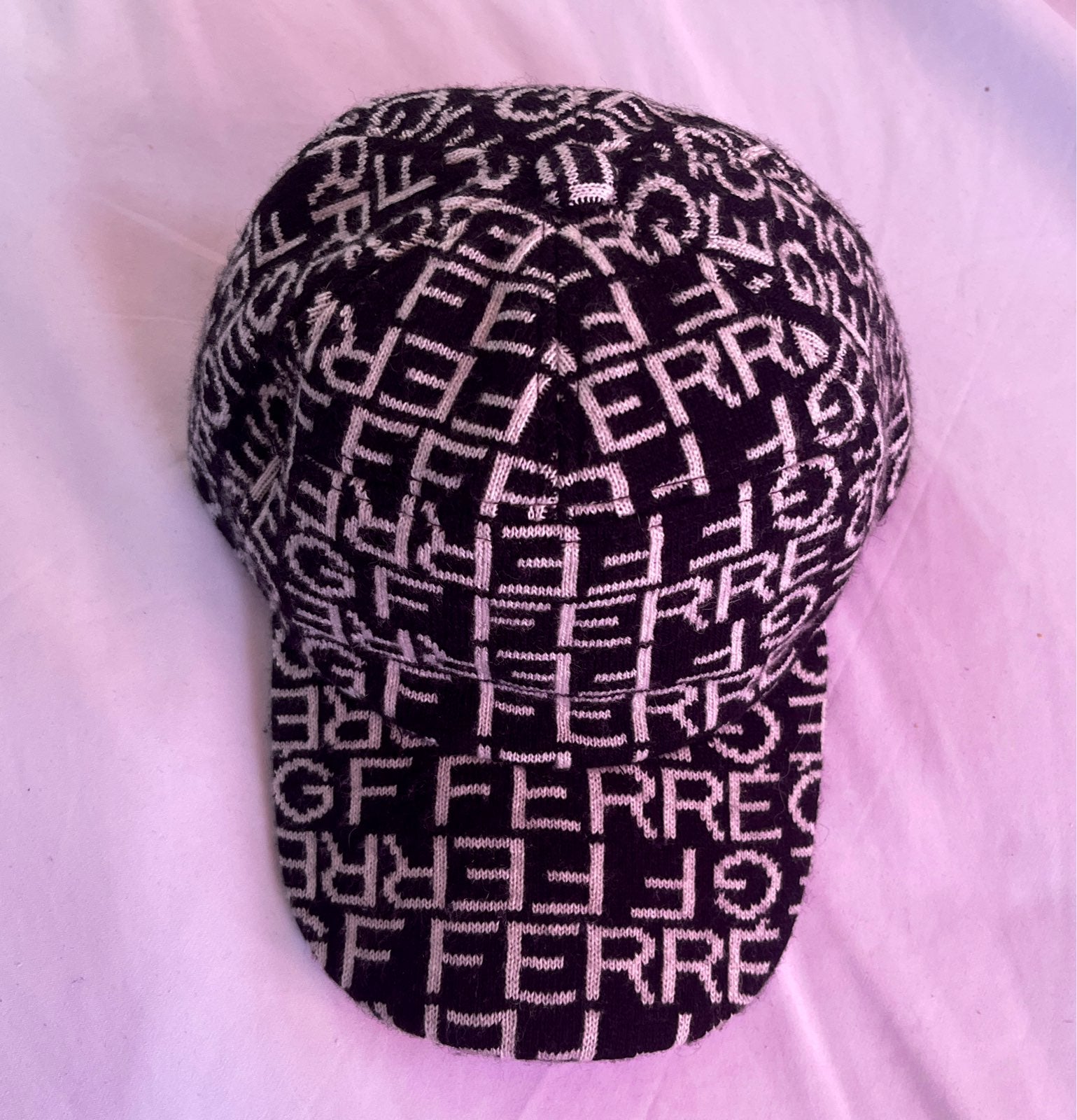 90s Gianfranco Ferre Mesh Cap archive