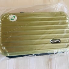 NEW neon green eva rimowa travel kit case