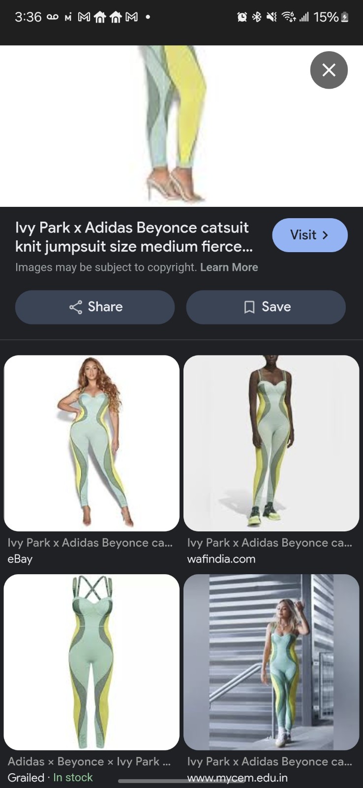 Adidas x ivy park size small. Used one time
