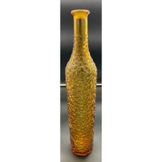 Empoli Amber HobNail Decanter