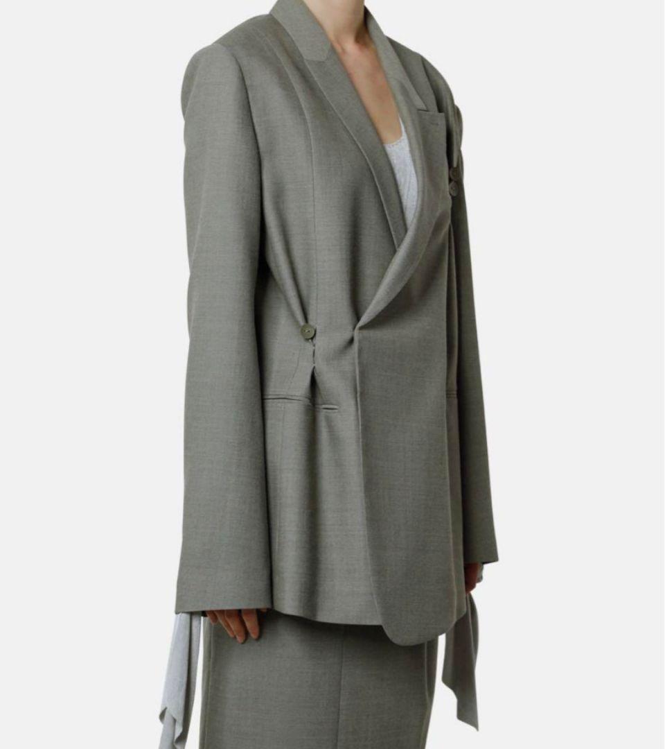 大流行中！ IRENE ASYMMETRICAL CLASSIC JACKET Green New ジャケット・アウター