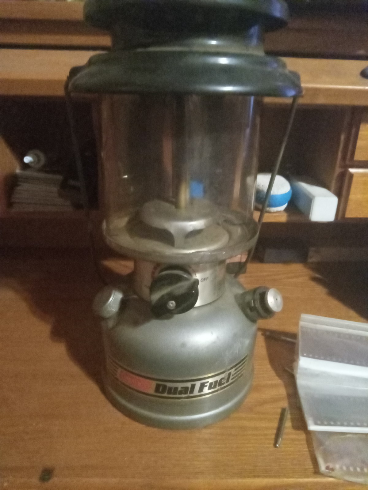 コールマン【285 Dual Fuelランタン】'93年3月製 ヴィンテージ