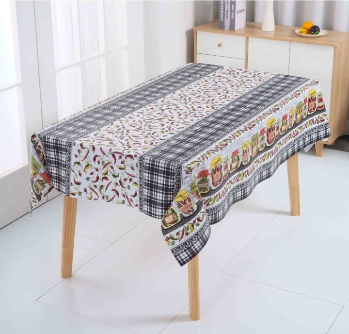Polyester Table Cloth Plastic Tablecloth PVC Vinyl Tablecloth