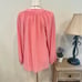 Lilly Pulitzer Pink Elsa Silk Blouse Sz L