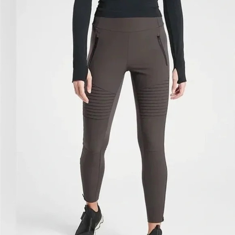 Athleta Headlands Hybrid Moto Tight Size 4