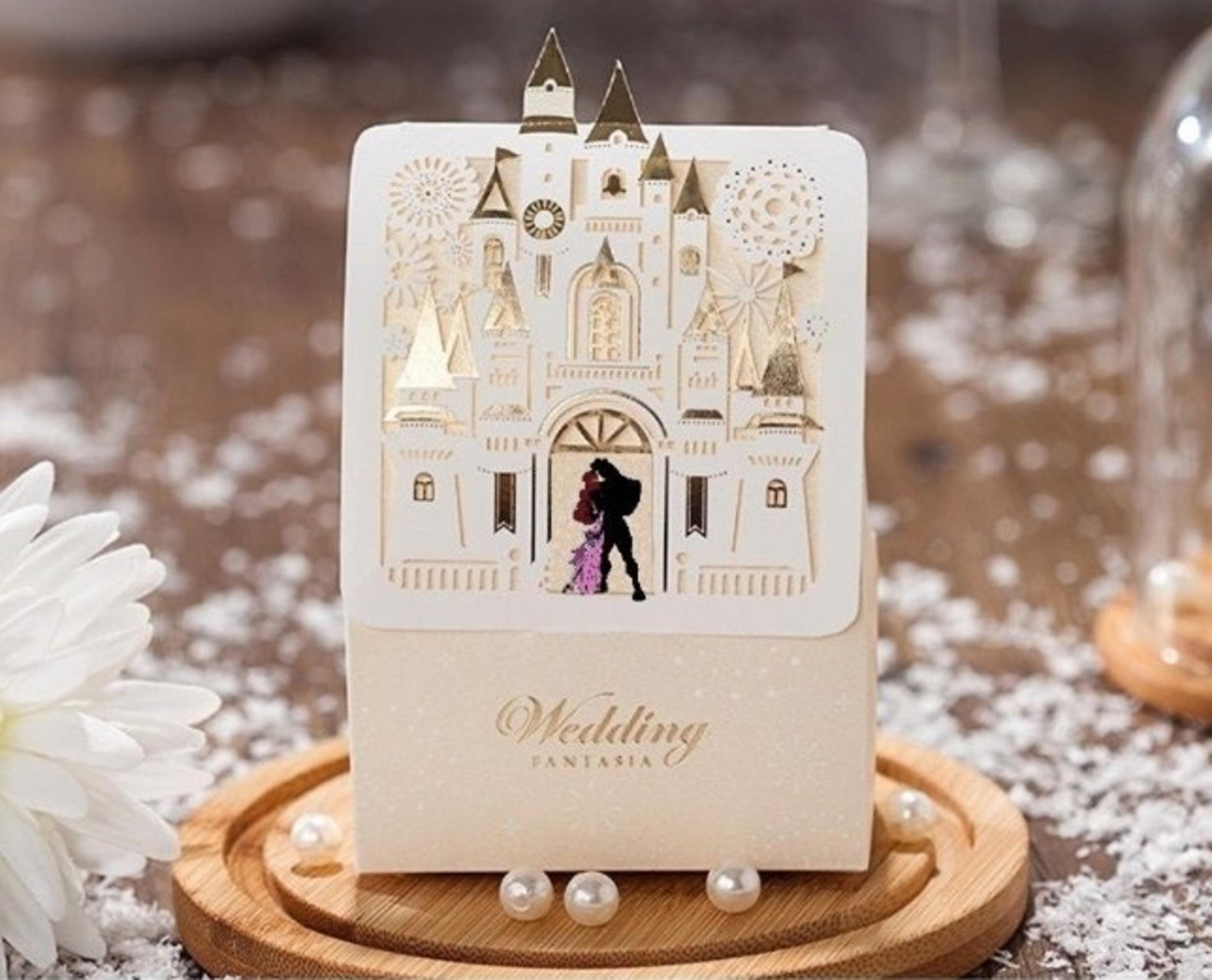 Disney Hercules & Meg Castle Wedding Boxes 50ct