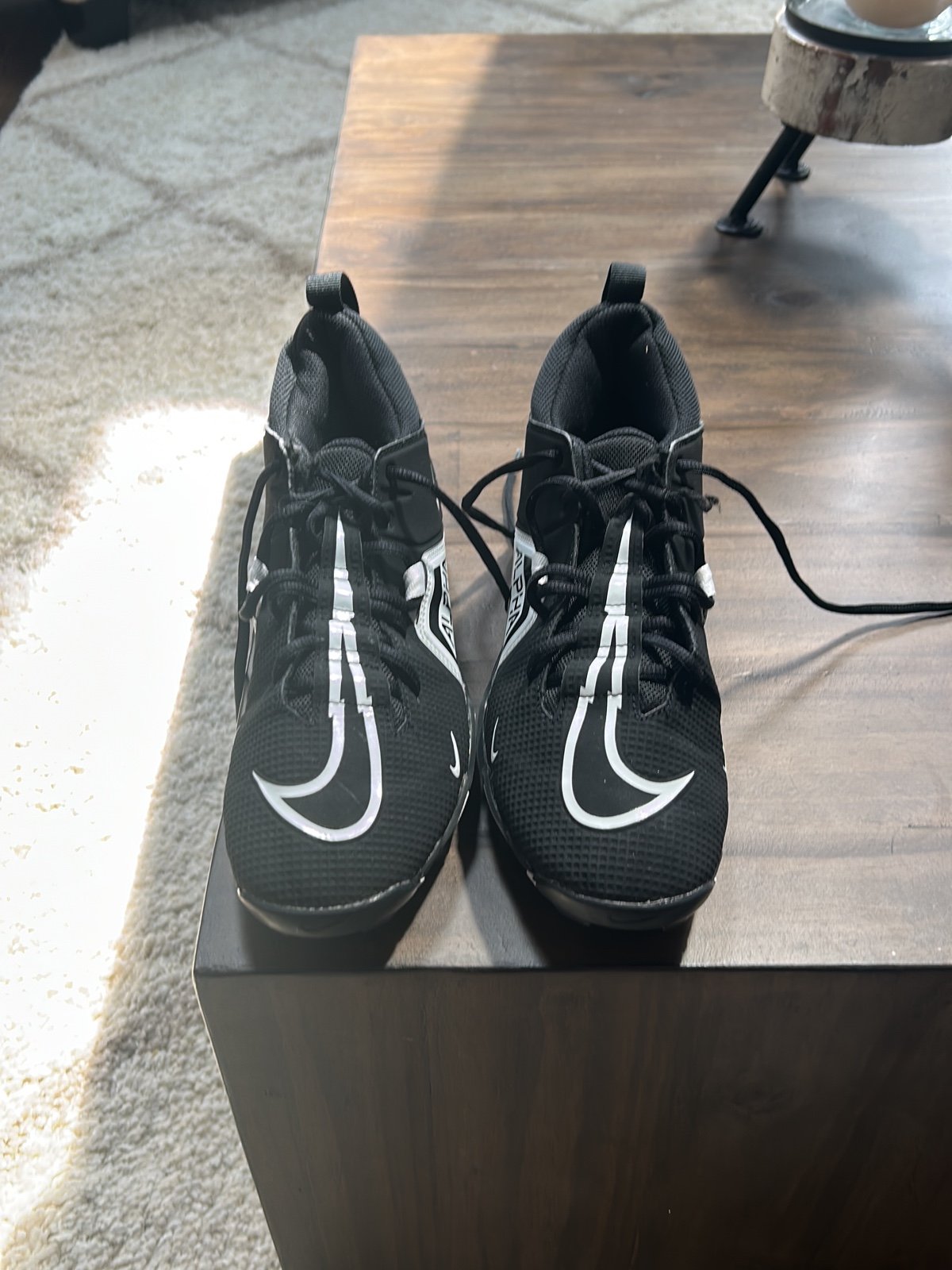 Nike Alpha Fast Flex Football Cleats (Size 8)