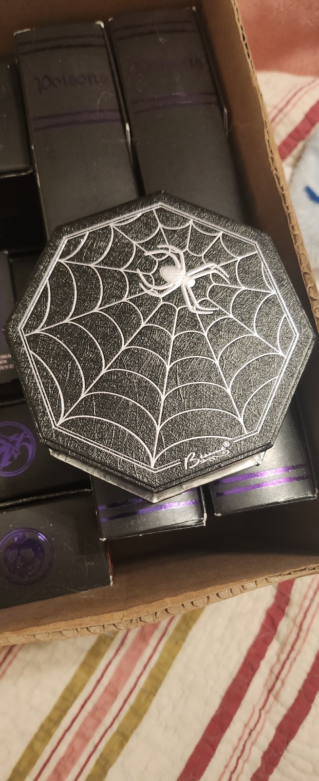 New Besame Cosmetics Spider Compact Unused Rare