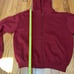 Skims NWT Cotton Fleece Classic Zip-up Hoodie Sweatshirt in Brick Red Medium
