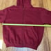 Skims NWT Cotton Fleece Classic Zip-up Hoodie Sweatshirt in Brick Red Medium