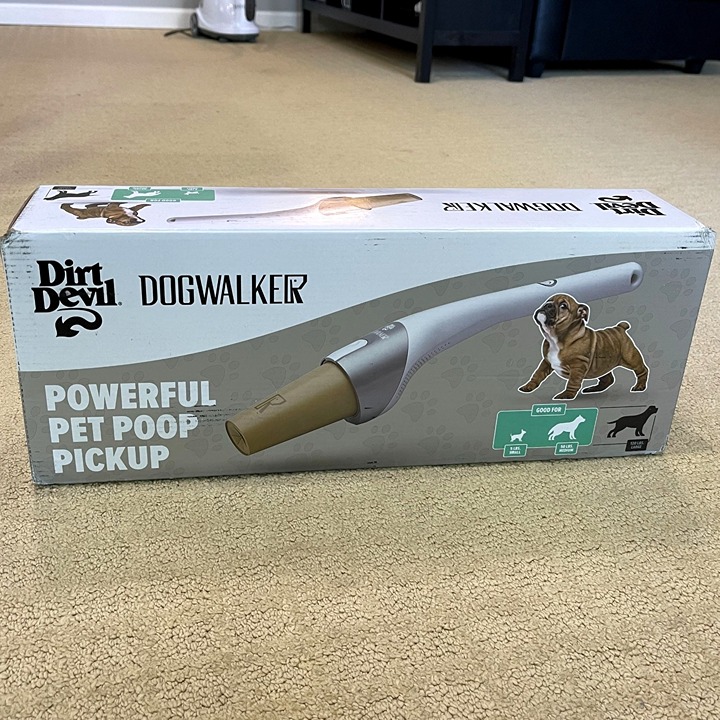 New Dirt Devil Dogwalker Portable Handheld Vacuum No-Contact Pooper Scooper