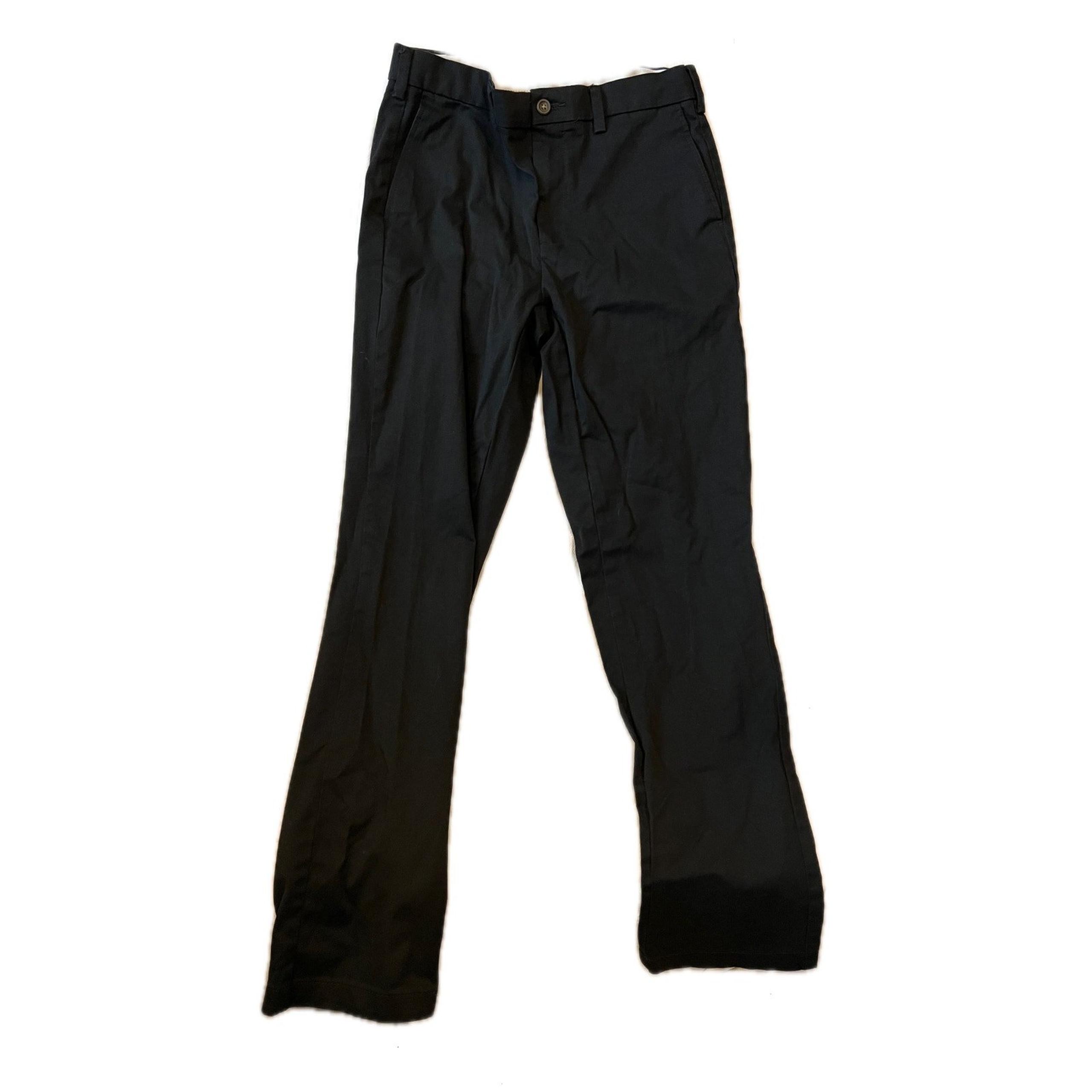George Black Casual Chino Pants Mens 30x32